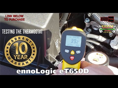 ennoLogic Infared Thermometer eT650D Review | JoeteckTips
