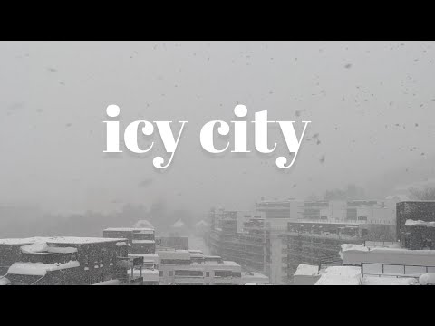 Oslo, Norway winter snow storm/ relaxing, slow walk / Silent vlog Norway