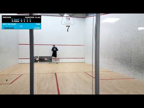 Court Bane 7 - Senior NM squash 2021  - Rankedin