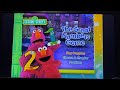 Sesame Street The Great Numbers Game 2008 DVD Menu Walkthrough
