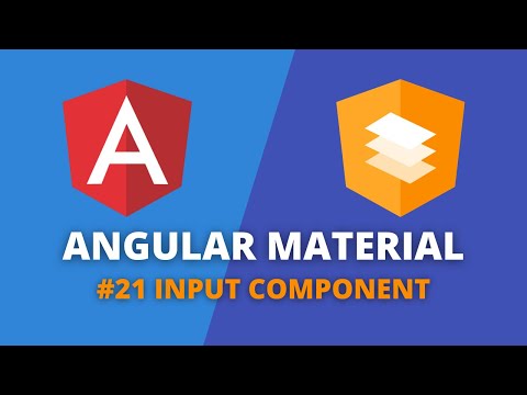 Angular Material Input Component