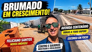🚧 BRUMADO ESTÁ MUDANDO! Veja o que está acontecendo na Avenida Centenário e no Feliciano Santos 