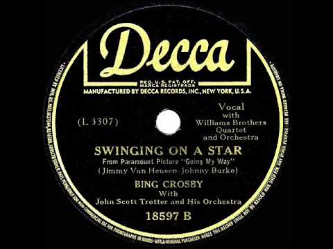 1944 OSCAR-WINNING SONG: Swinging On A Star - Bing Crosby