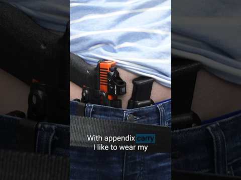 How to Wear a Belt With Appendix Carry
