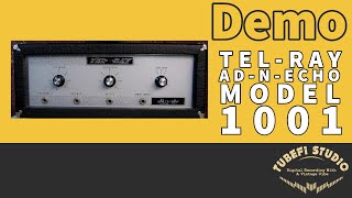 Video thumbnail for Tel Ray Ad N Echo No Talk Demo - Oil Can Reverb / Delay Vintage by Tony Mullins