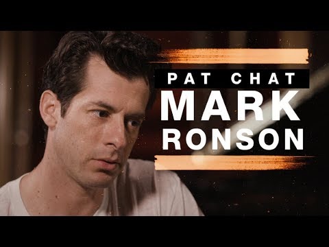 Mark Ronson on the relief of expressing his emotions in his music