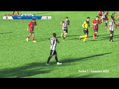 1° DIVISIÓN: INDEPENDIENTE 2-1 9 DE JULIO - FECHA 7 - CLAUSURA 2025 (LIGA INTERPROVINCIAL)