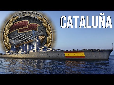 Cataluña -- A Powerful Solo Warrior | World of Warships: Legends