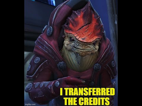 What if: Wrex Pays Shepard For Killing Fist. (Alternate scene)