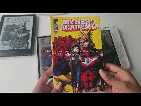 PocketBook Era Colour vs Kobo Libra Colour: Manga Comparison