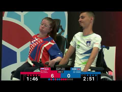 World Boccia Challenger 05.08.2022. SLOVENIA vs. GREAT BRITAIN (BC4)