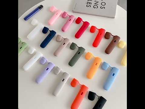 Custodia protettiva trasparente per asta di sigaretta 5 pezzi per generazione Relx 5 (nero notte polare)