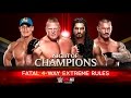 WWE 2K16 John Cena vs Roman Reigns vs WWE 2K16 John Cena vs Roman Reigns vs