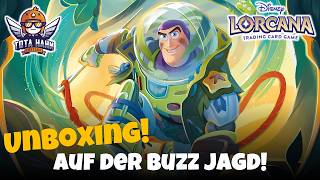 Die Jagd nach BUZZ LIGHTYEAR! 🚀 Set 12 Unbekannte Wildnis Display Unboxing | Disney Lorcana