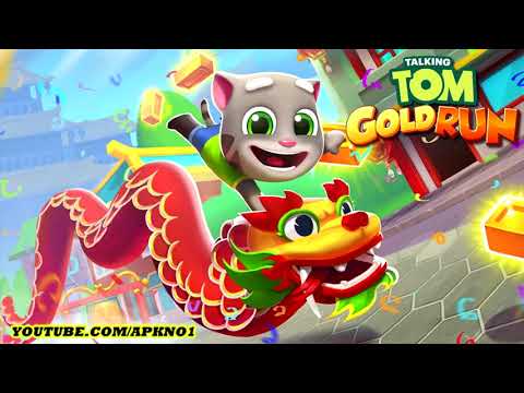 Talking Tom Gold Run - China Town Theme