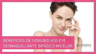 Bioderma Sensibio H2O Eye, el Nuevo Desmaquillante Bifásico para Ojos y Labios BIODERMA anuncio