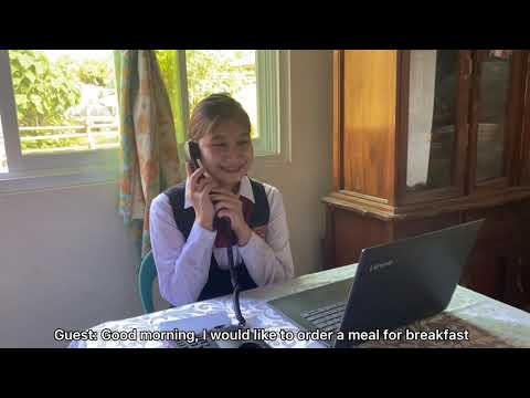 ROOM SERVICE // Taking Food Order and Serving Food // Food and Beverages Services