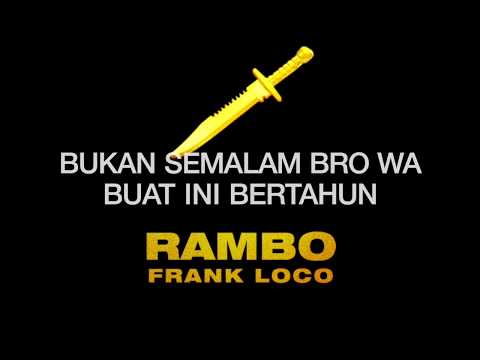 RAMBO - Frank Loco (LYRICS VIDEO)