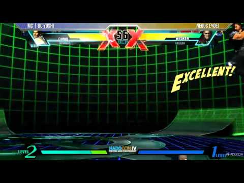 HADOCON IV (UMVC3) MC | GC Yoshi VS Negus Eyoel