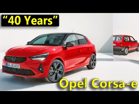 2022 Opel Corsa-e Limited Edition “40 Years”  -  first look