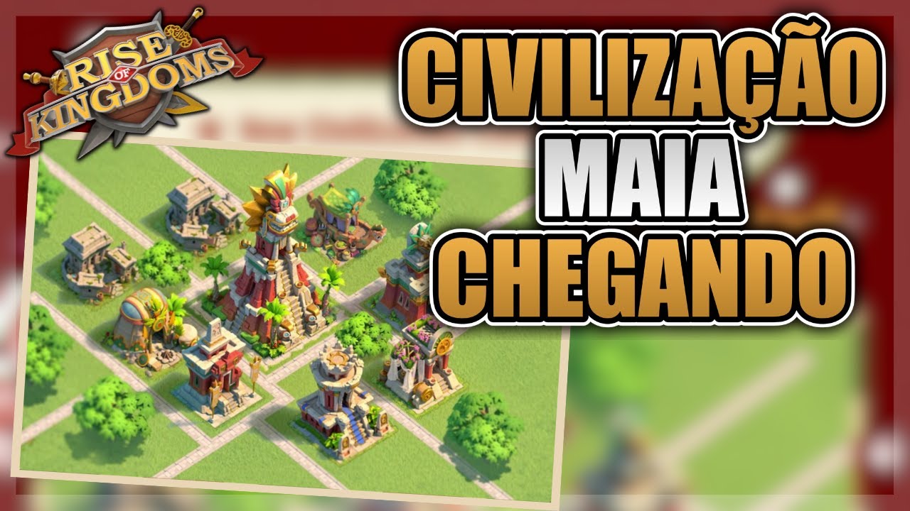 NOVA CIVILIZAÇÃO CHEGANDO | 4 NOVOS COMANDANTES - RISE OF KINGDOMS