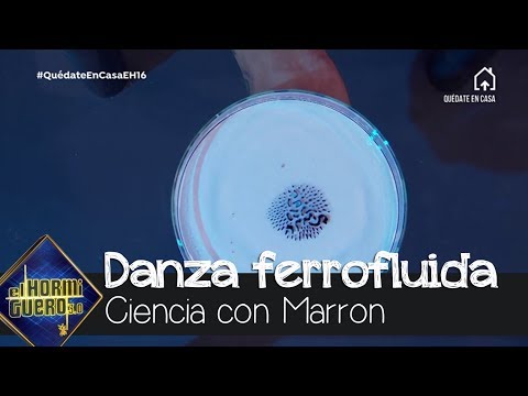 La espectacular 'Danza ferrofluida' de Marron - El Hormiguero 3.0