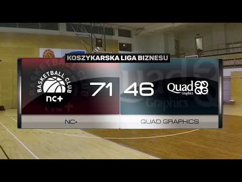 NC+ vs Quad Graphics - I kolejka - Warszawa - Koszykarska Liga Biznesu