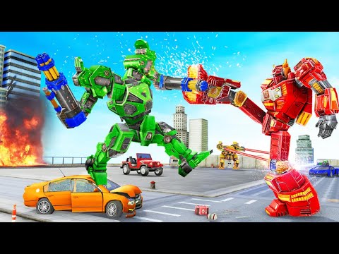 Horse Robot Car Game – Space Robot Transform wars