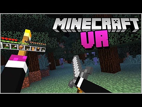 MINECRAFT IN VR IS TERRIFYING!