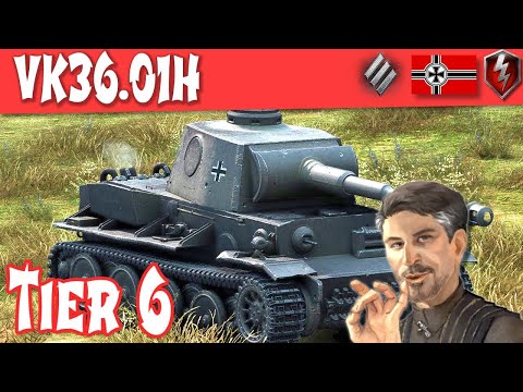 VK36.01H WOT Blitz Tank Review / Guide Tier 6 German Heavy | Littlefinger on WOT Blitz