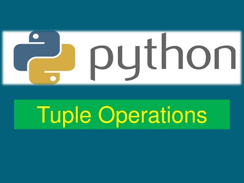 Tuple Operations In Python Python Tutorial For Beginners Syit Fycs Lecture 34
