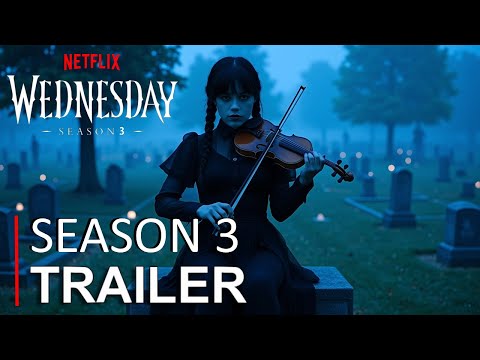 MERCOLEDÌ: STAGIONE 3 - Primo trailer | Jenna Ortega, Lady Gaga | Netflix | 4K