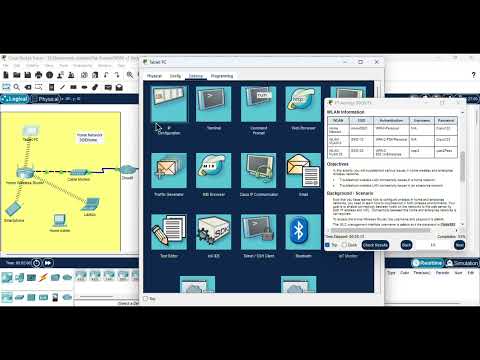 13.4.5 Packet Tracer - Troubleshoot WLAN Issues