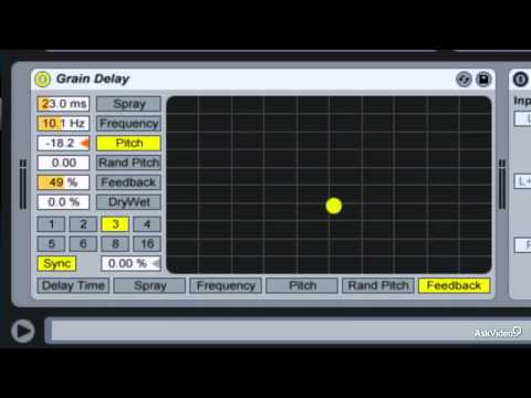 Live 9 202: Live's Effects: Plugged In - 24. The Grain Delay Plug-in