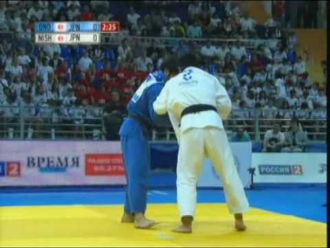 Final -90kg Moscu GS 2010 Takashi Ono(JPN) Daiki Nishiyama(JPN).avi