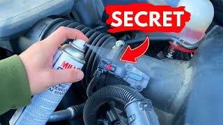 Mechanics HATE This MAF Sensor CLEAN & RESET Trick — Instant Power For FREE!