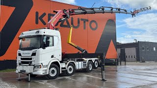 Scania R580 PK 78002 + JIB / PALFINGER T15 ton / L=5100 mm 580kW thumbnail