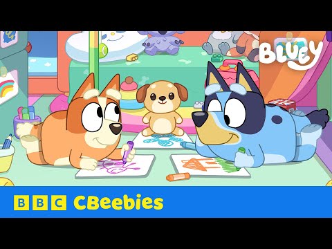 Bluey and Bingo Build a Fort 🏰 | Play Pretend for Kids | CBeebies