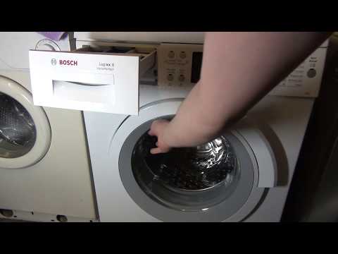 How to remove and clean detergent drawer on a Bosch...