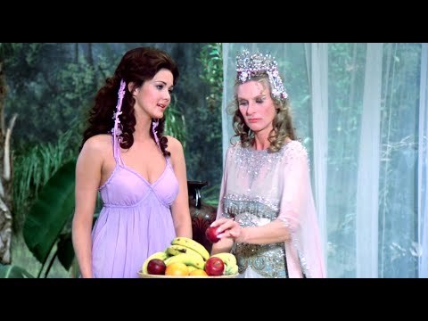 Our First Look at Lynda Carter's Wonder Woman, in a Purple Gown on Paradise Island 1080P BD