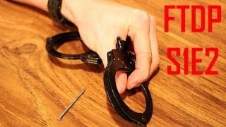 For The Dumb People: S1E2 - How to Lock and Unlock Double-lock Handcuffs (EASY)