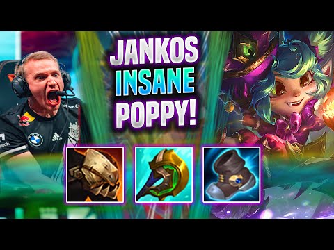 JANKOS IS INSANE WITH POPPY! - G2 Jankos Plays Poppy Jungle vs Diana! | Season 2022