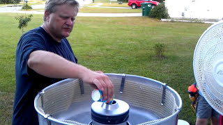 Chip Foose Makes Cotton Candy With The Tornado Cotton Candy Machine!