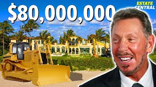 Inside Larry Ellison's $80 MILLION Mansion He Demolished