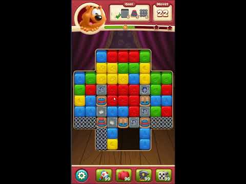 Toon Blast Level 3686 - NO BOOSTERS 🐻🐺🐱 | SKILLGAMING ✔️