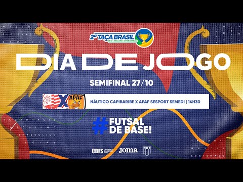 Taça Brasil Sub16 Masc. Divisão Especial | Náutico x APAF SESPOR SEMEDI | Semifinal | Ao Vivo