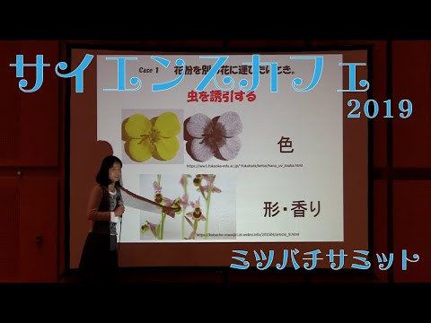 商学科 香りの魔術師、植物。植物は香りで虫を操る。