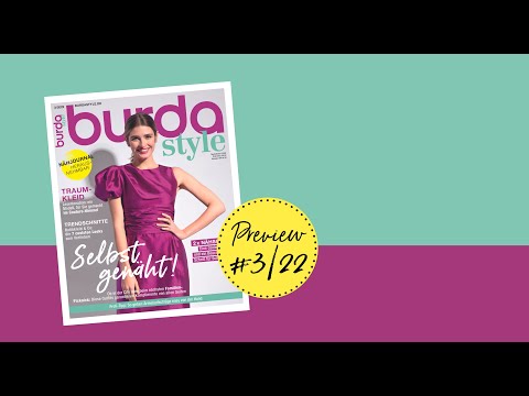 Einblick in die burda style #3/2022