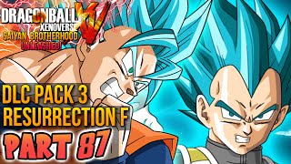 Dragon Ball Xenoverse - Part 87 - SSGSS Goku and SSGSS Vegeta (DLC PACK 3 RESURRECTION F)