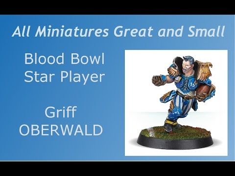 Blood Bowl - Griff Oberwald Review and unbox